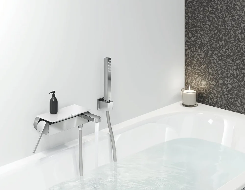 Смеситель для ванны с душем Grohe Plus 33553003 Sancos — официальный сайт