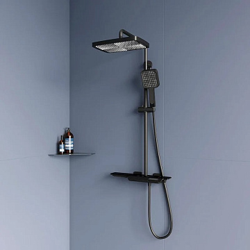 Душевая стойка RGW Shower Panels SP-34-B, черная