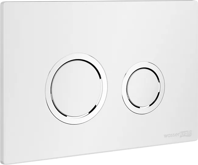 Система инсталляции для унитазов Wasserkraft Glan 66TLT.010.ME.WH.WH01, с кнопкой смыва белой Sancos — Оригинал