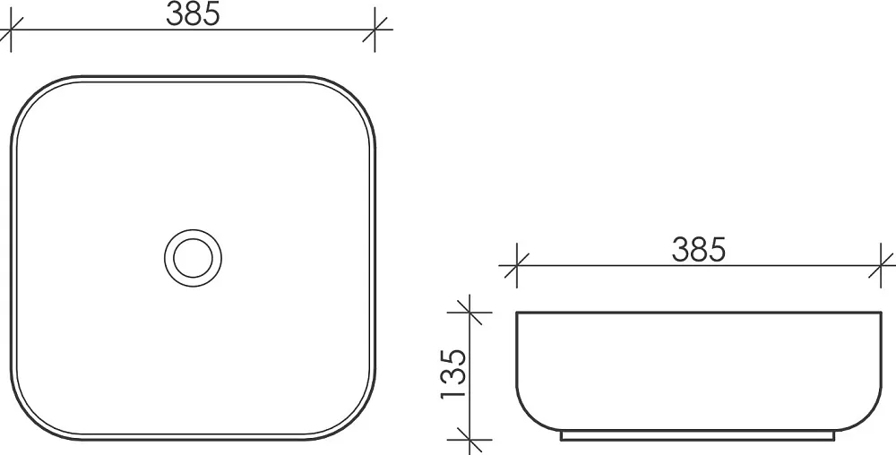 Накладная раковина Ceramicanova Element CN6012 Sancos — официальный сайт