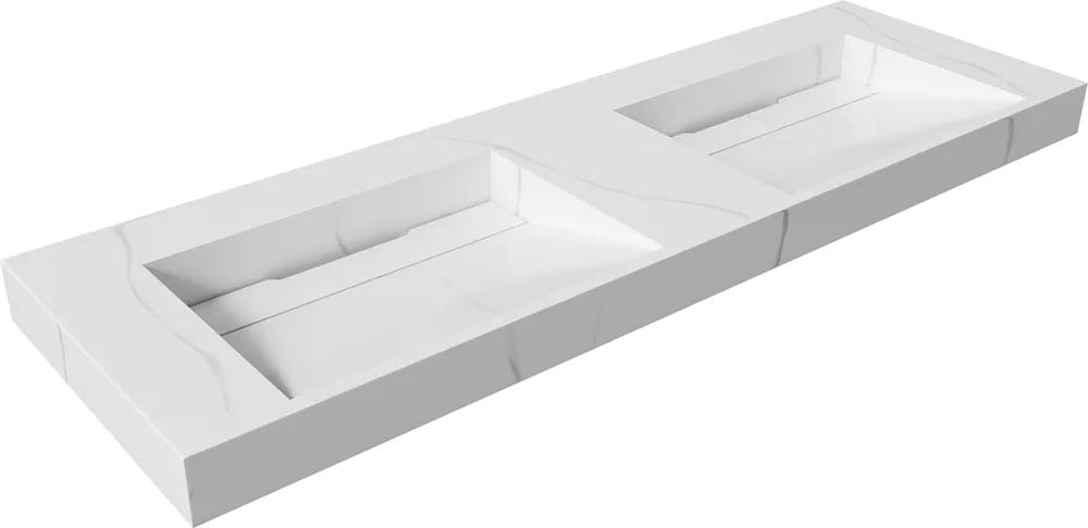 Раковина Armadi Art Flat Calacatta 140 Sancos — официальный сайт