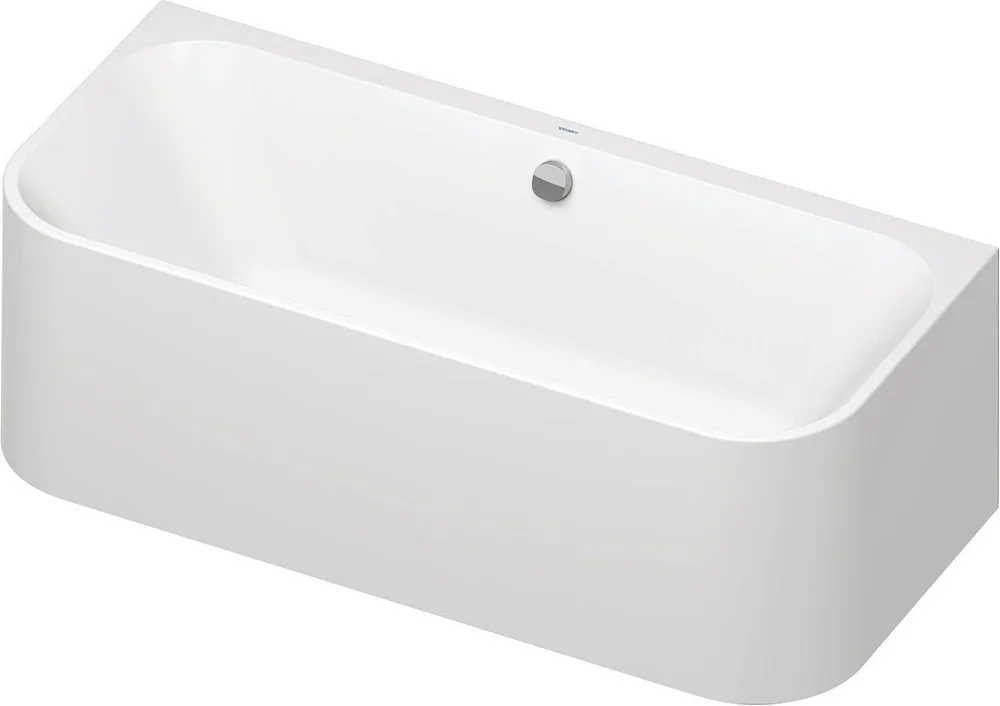 Акриловая ванна Duravit Happy D.2 700318 180x80 см, пристенная, белая, на ножках Sancos — официальный сайт