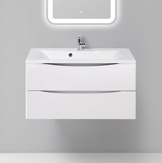 Тумба под раковину без столешницы BelBagno Marino 90 bianco opaco