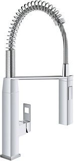 Смеситель для кухни Grohe Eurocube 31395000 с гибким изливом