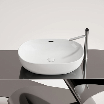 Накладная раковина Ceramicanova Element CN6064 белая глянцевая