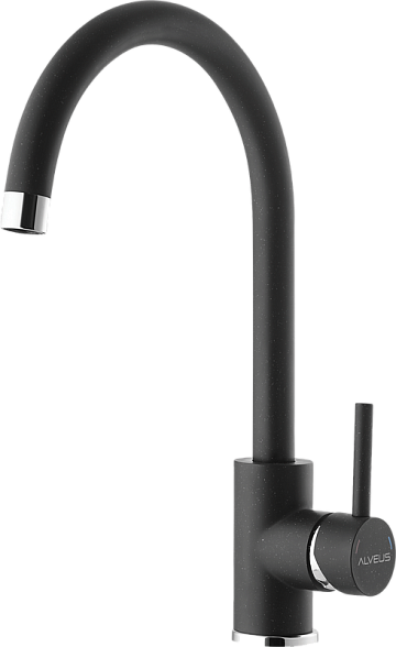 Смеситель для кухни Alveus Roxa 1129039 черный