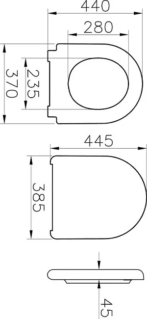 Крышка-сиденье VitrA Liquid 137-003-009 с микролифтом Sancos — Оригинал