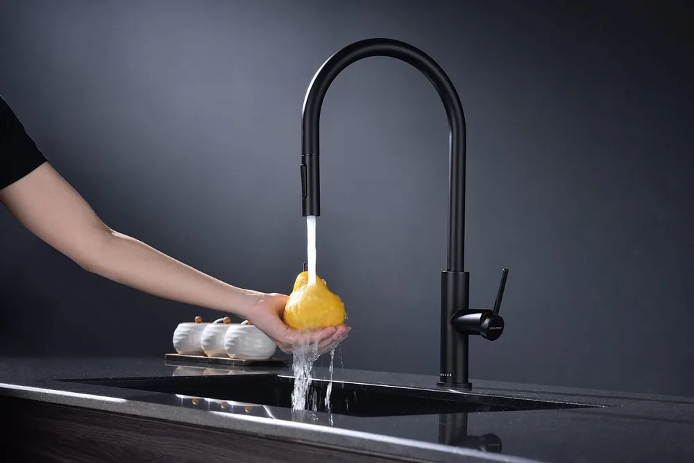 Смеситель для кухни Paulmark Senso Se215180-AN антрацит Sancos — официальный сайт