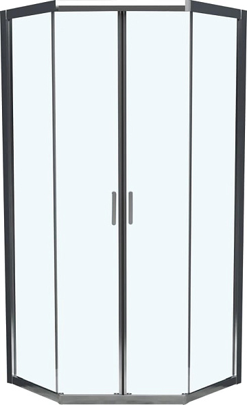 Душевой уголок BelBagno Uno 195 P 2 90 C Cr стекло прозрачное
