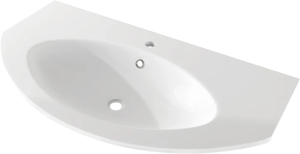 Мебельная раковина Cezares Eden 50177 91 Bianco Sancos — официальный сайт