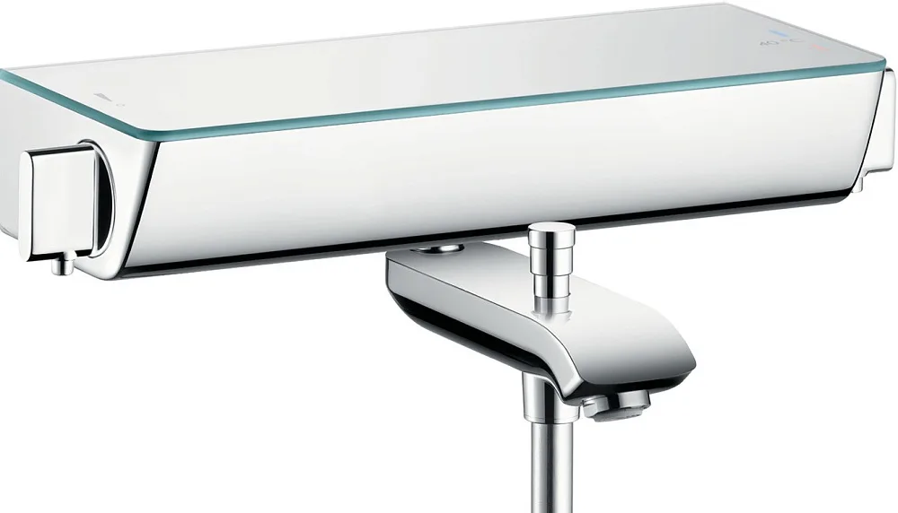 Термостатический смеситель Hansgrohe Ecostat Select 13141000, для ванны с душем Sancos — официальный сайт