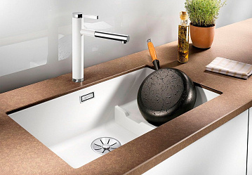 Смеситель для кухни Blanco Linee-S Silgranit 518441