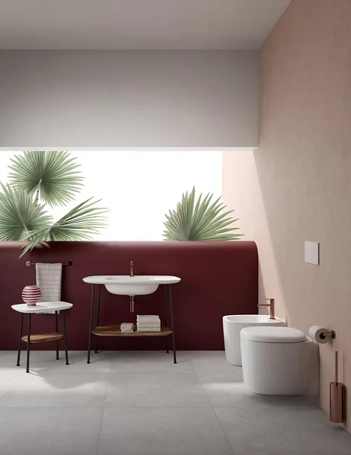 Биде подвесное VitrA Plural 7831B401-0288 матовое белое Sancos — Оригинал