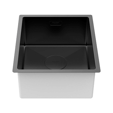 Мойка кухонная Paulmark Next 38 Uni матовый черный