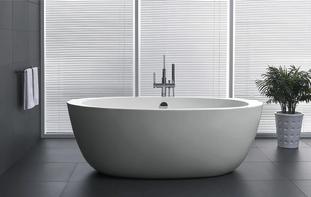 Акриловая ванна BelBagno BB67-1700 170x90 см, отдельностоящая, белая, овальная, с каркасом Sancos — официальный сайт