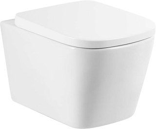 Унитаз подвесной BelBagno Albano BB120CHR безободковый, сиденье BB120SC с микролифтом