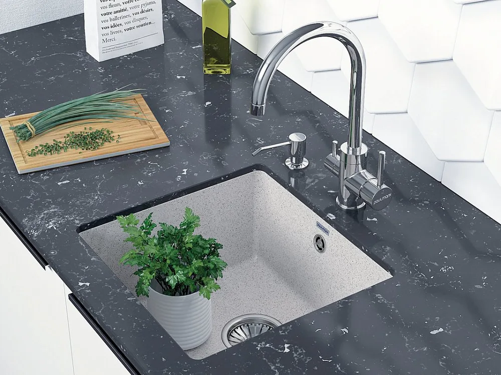 Смеситель для кухни Paulmark Essen Es213211-CR хром Sancos — официальный сайт