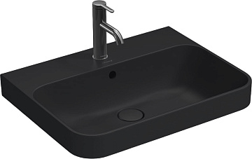 Раковина Duravit Happy D.2 Plus 2360601300 60 см, черная