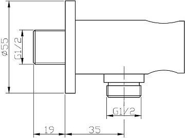 Душевой гарнитур BelBagno Ancona DFS-CRM