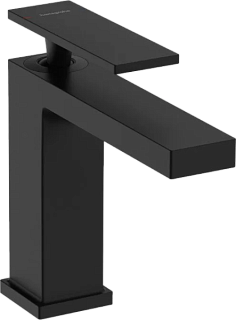 Смеситель для раковины Hansgrohe Tecturis E 110 73010670 матовый черный