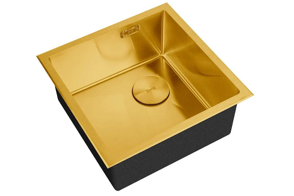Кухонная мойка ZorG LUX 4444 BRONZE Sancos — официальный сайт