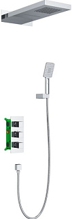 Душевой комплект Timo Petruma SX-5039/00SM chrome, С ВНУТРЕННЕЙ ЧАСТЬЮ