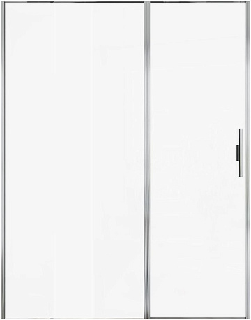 Душевая дверь в нишу Allen Brau Priority 3.31037.00 160 см, профиль хром, стекло прозрачное Optiwhit