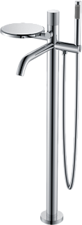 Напольный смеситель для ванны с душем Boheme Stick 129-CRCR.2, chrome touch chrome