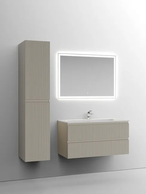 Тумба под раковину Sancos Snob T 100 подвесная Beige soft (капучино), SNT100CE Sancos — Оригинал