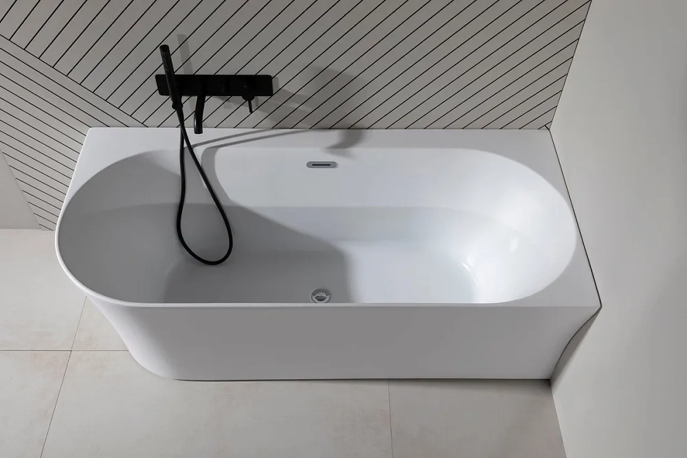 Акриловая ванна Allen Brau Priority 4 R 170x80 см, угловая, правая, пристенная, белая матовая, асимм Sancos — официальный сайт