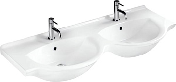 Раковина Hatria Sophie Y0Q501 125 см, белая