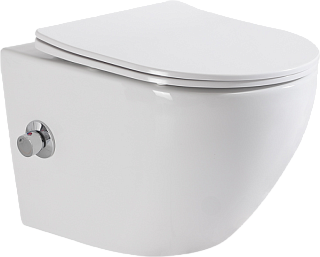 Унитаз подвесной BelBagno Uno BB3105CHR-BS/SC