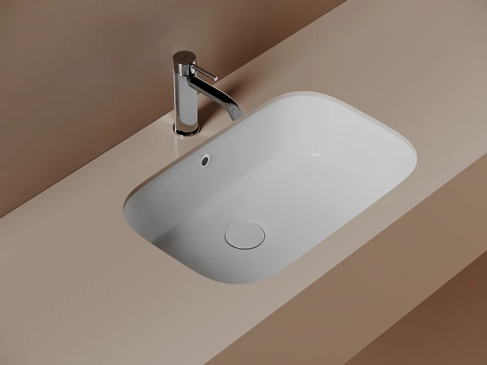 Встраиваемая раковина Ceramicanova Era CN15006 белый Sancos — официальный сайт