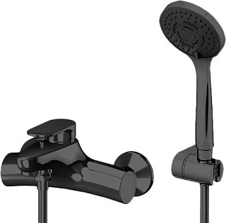 Смеситель для ванны с душем Gattoni H2OMIX 7000 7000070NO, nero opaco