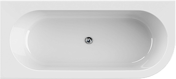 Акриловая ванна Cezares Slim 180x80 см, левая, SLIM CORNER-180-80-60-L-W37-SET