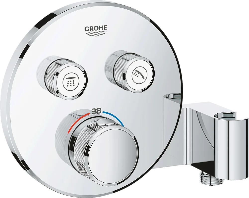Термостатический смеситель встраиваемый Grohe Grohtherm SmartControl 29120000 для душа Sancos — официальный сайт