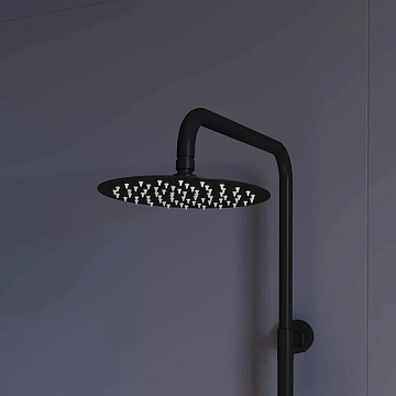 Душевая стойка RGW Shower Panels SP-24B, матовый черный
