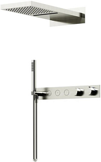 Душевой комплект Sancos Linn SC9023BN, С ВНУТРЕННЕЙ ЧАСТЬЮ, никель