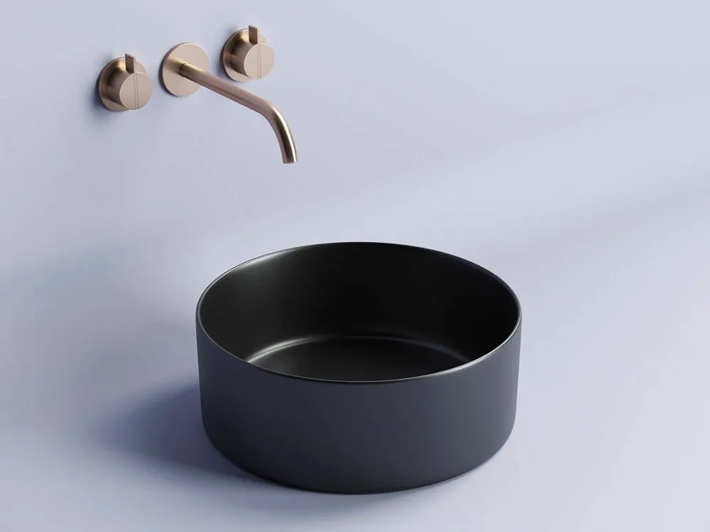 Накладная раковина Ceramicanova Element CN6032MB Sancos — официальный сайт