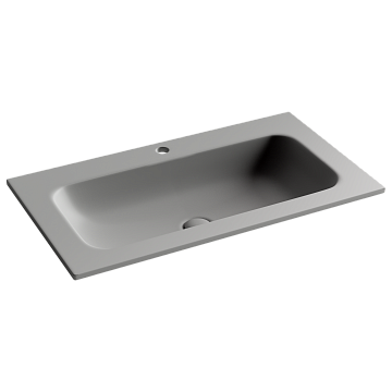 Мебельная раковина Ceramicanova Grace CN7012MH антрацит матовый