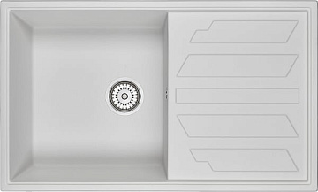 Мойка кухонная Granula 8601, арктик