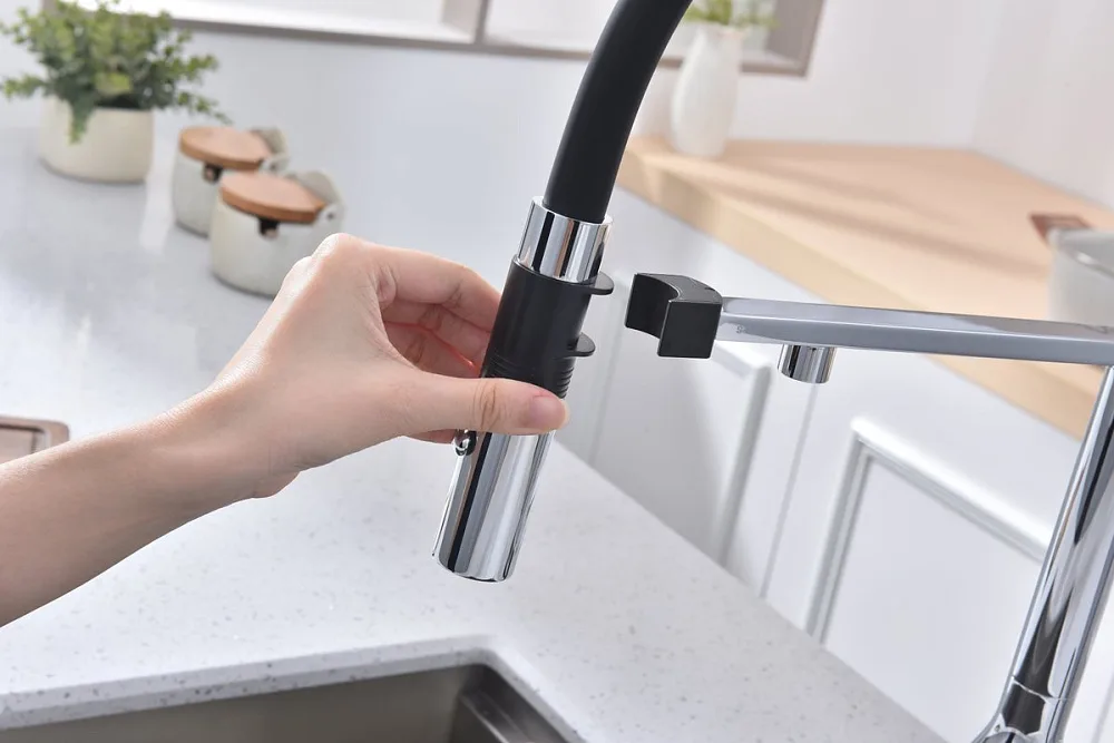 Смеситель для кухни Paulmark Magneto One Ma213188-CR хром Sancos — официальный сайт