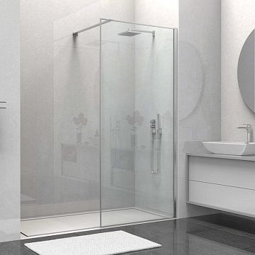 Душевая перегородка Walk-In VSW-1HS100CL, 1000*2000, хром, стекло прозрачное