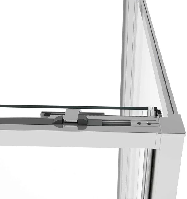 Душевой уголок Vincea Slim Soft VSR-1SS1015CL 150x100, профиль хром, стекло прозрачное Sancos — Оригинал