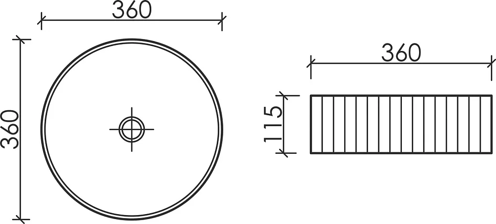 Накладная раковина Ceramicanova Element CN6057MSG серая матовая Sancos — официальный сайт