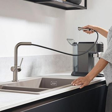 Смеситель для кухни Hansgrohe Talis M54 72809800 сталь