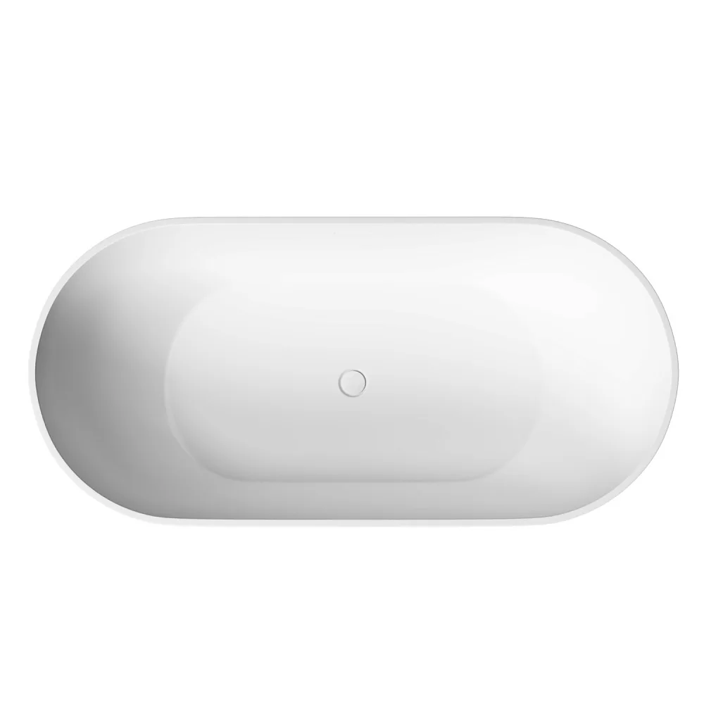Акриловая ванна Sancos Leaf FB20MW 170x80 см, отдельностоящая, белая, с каркасом Sancos — официальный сайт