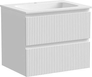 Тумба под раковину Sancos Snob T 60 подвесная Bianco (белый), SNT60W