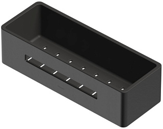 Полка WHITECROSS Ergo ER2280GM, оружейная сталь