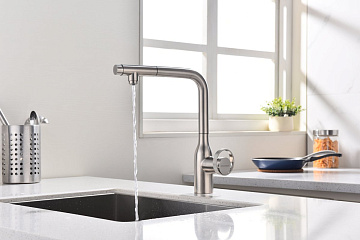 Смеситель для кухни Paulmark Urban Ur213104-NI никель